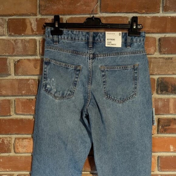 NWT Refuge Boyfriend Denim Jeans Size 0 - Picture 1 of 8
